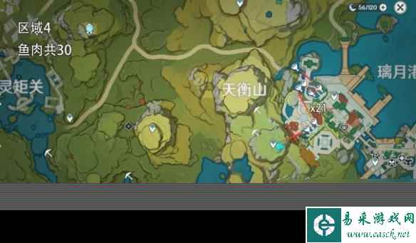原神鱼肉怎么使用 《原神》鱼肉分布图及刷怪点详解