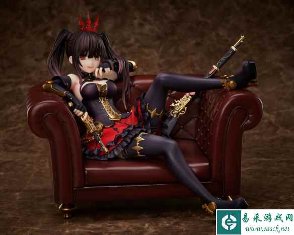 哥特风女帝！《约会大作战》改编手游时崎狂三手办