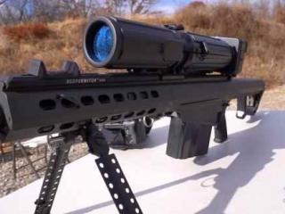 外网博主在现实制作了《光环》中出现的50CAL狙击步枪