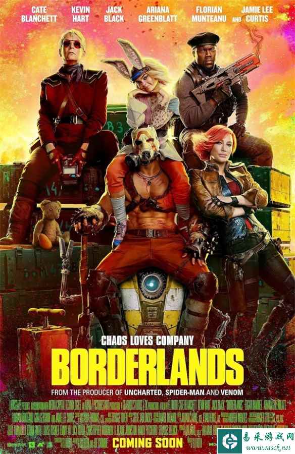 Gearbox创办人澄清：《无主之地》电影并非游戏改编