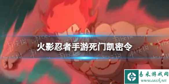 《火影忍者手游》死门凯密令是什么 死门凯奥义图口令分享_手游攻略-易采游戏网