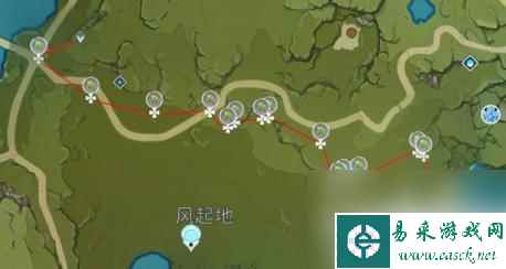 原神薄荷分布地图 原神薄荷位置图解