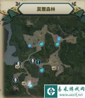 《二之国：交错世界》莫尔森林宝箱攻略