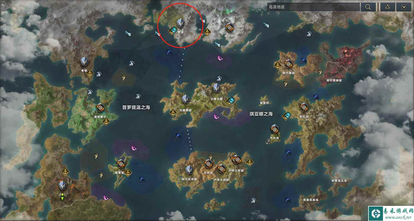 命运方舟全新大陆罗温多少装等开启