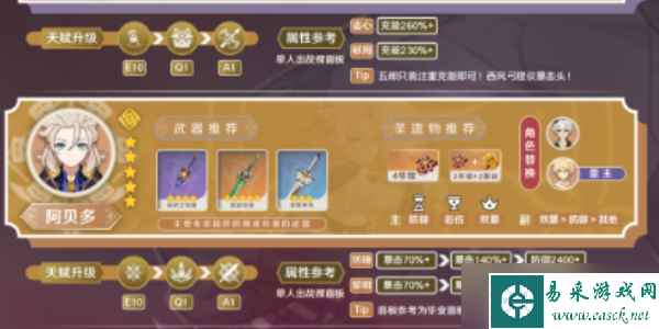 原神荒泷一斗配对推荐