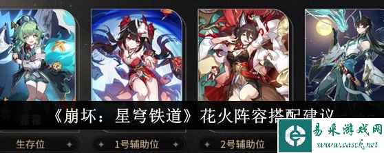 《崩坏：星穹铁道》花火阵容搭配建议