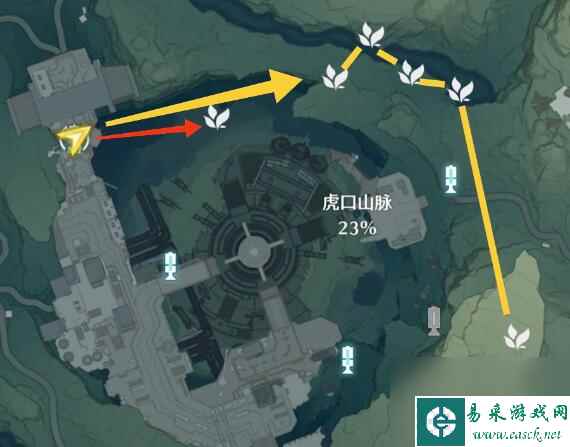 鸣潮灯笼果采集路线