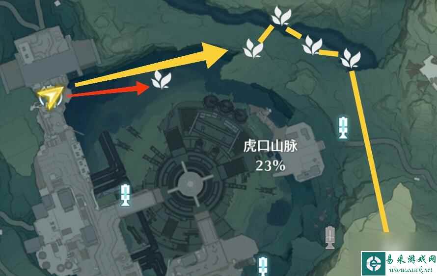 鸣潮灯笼果采集路线