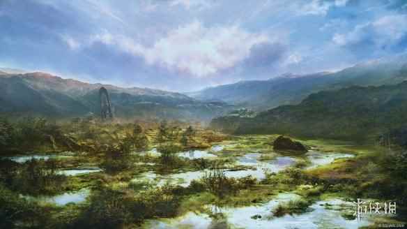 《最终幻想16》最新艺术作品公布：描绘罗扎里亚湿地