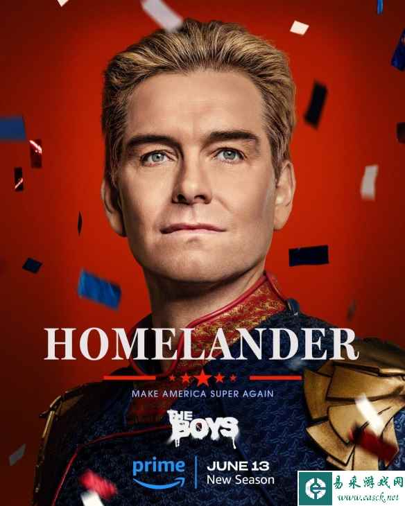 让美国更超级？《黑袍纠察队》第四季新角色海报