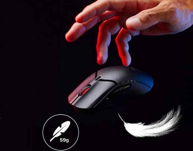 轻量化小手神器 HyperX旋火2 Mini无线游戏鼠标