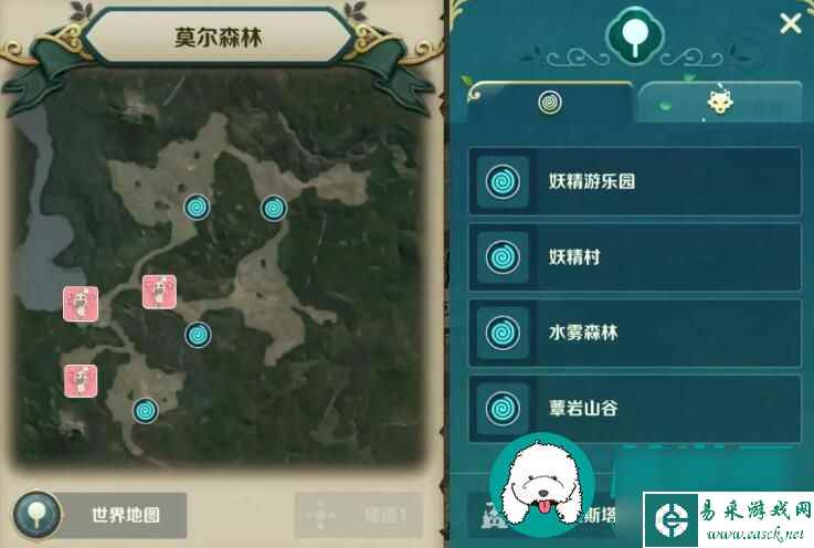 二之国交错世界景点位置在哪里-二之国交错世界景点位置分享