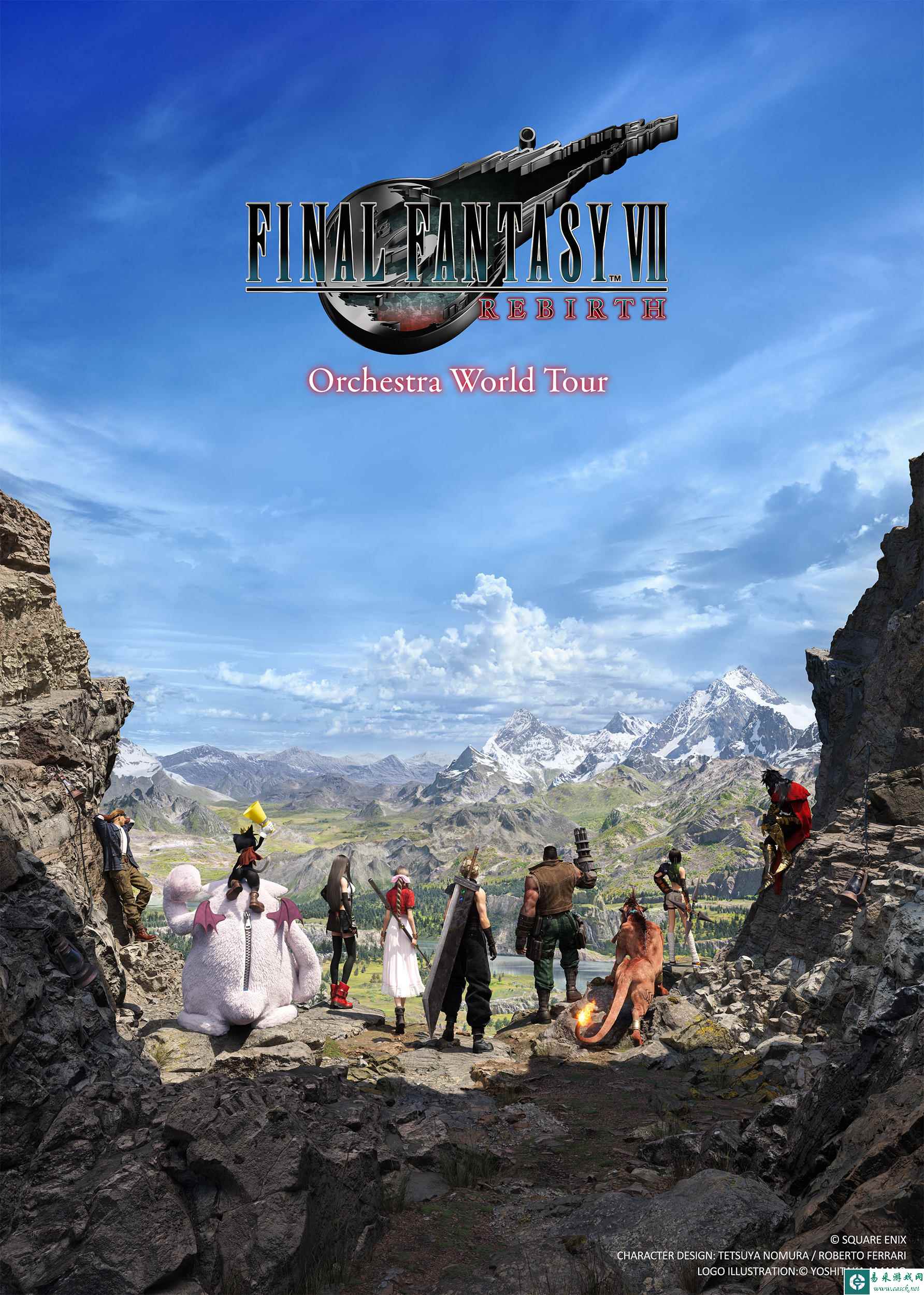 《最终幻想7 重生》的交响音乐会现已公布，将于2024年8月10日开始全球巡演