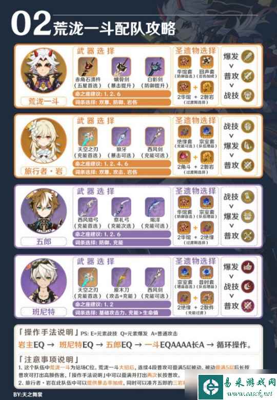 【原神】V4.5角色攻略 | 荒泷一斗角色配队圣遗物武器攻略全解
