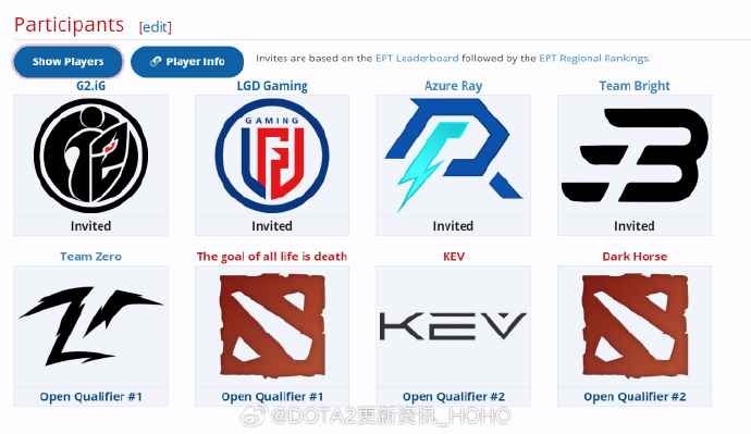 dota2梦幻联赛S23赛程一览