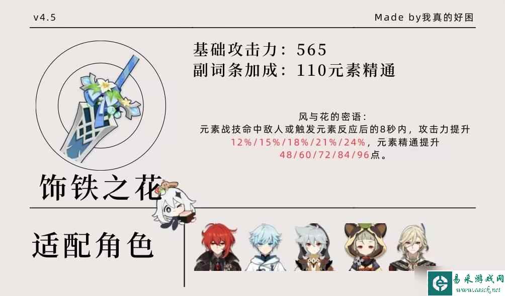 【原神】14把绝版活动武器一图看懂（新增魔法棒）