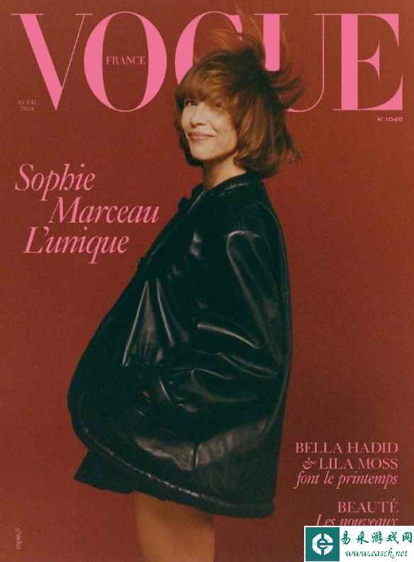 57岁"法兰西玫瑰"苏菲·玛索写真 红色长裙成熟迷人