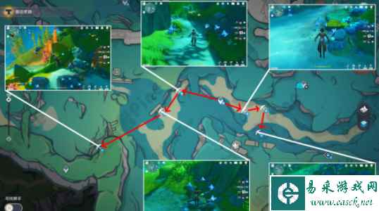 《原神》海渊终曲材料采集路线一览