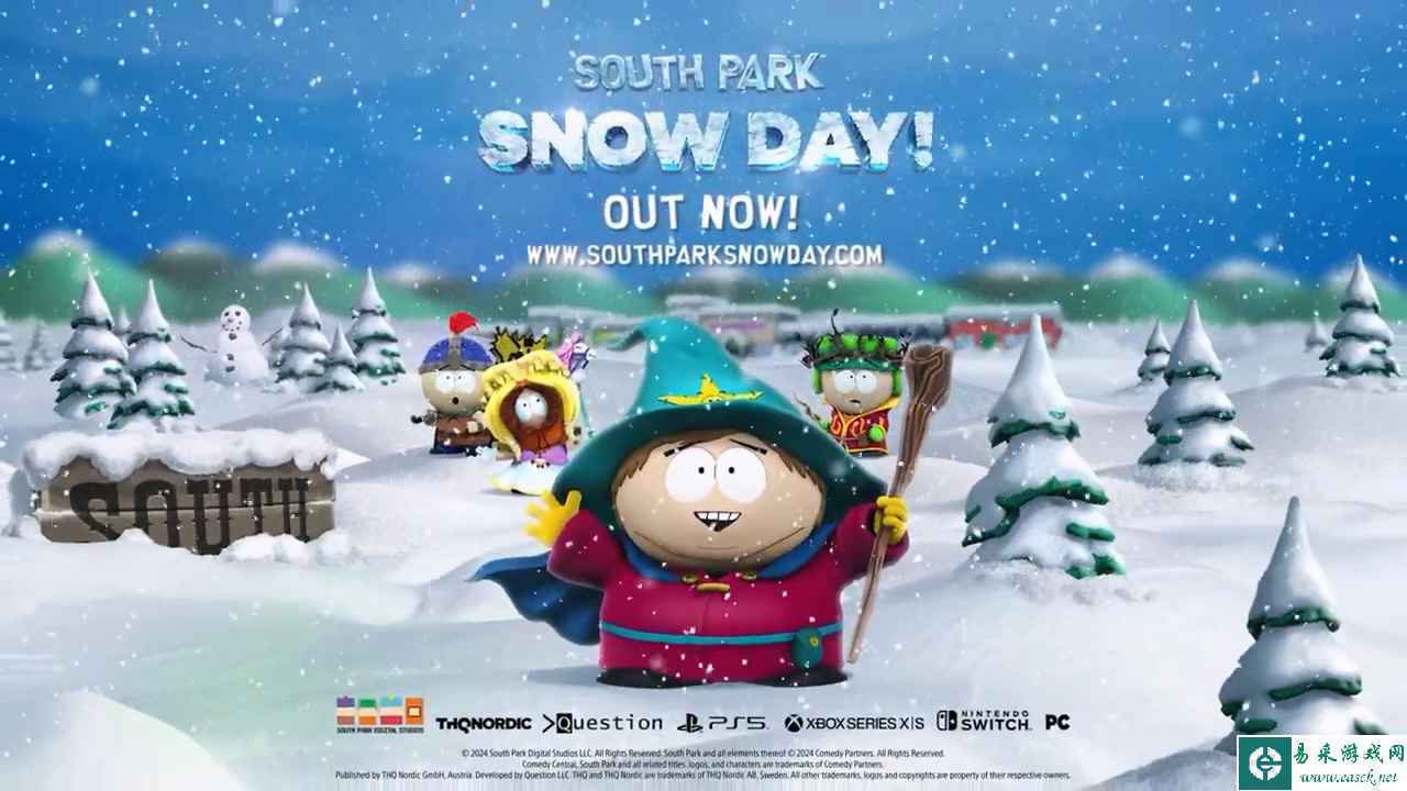 《南方公园：雪假》公开发售宣传片 现已正式上线