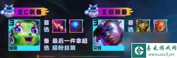 云顶之弈s10摇头露露阵容推荐