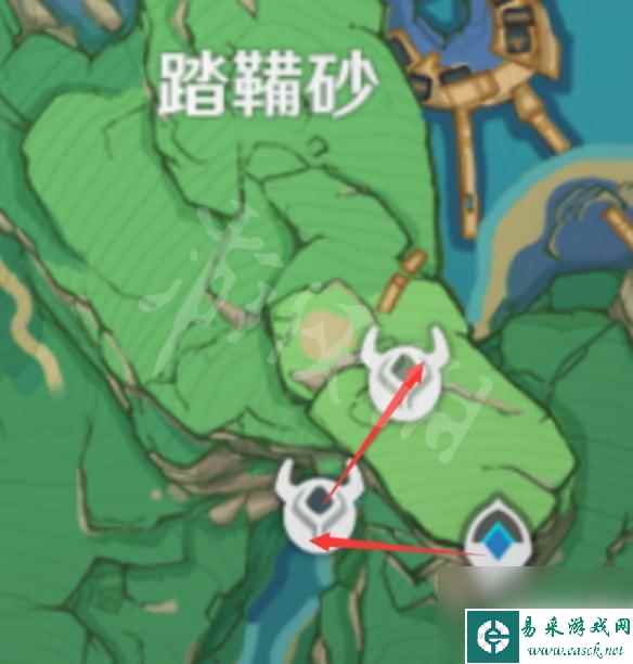 原神雷赢术士 冰雷萤术士位置分享