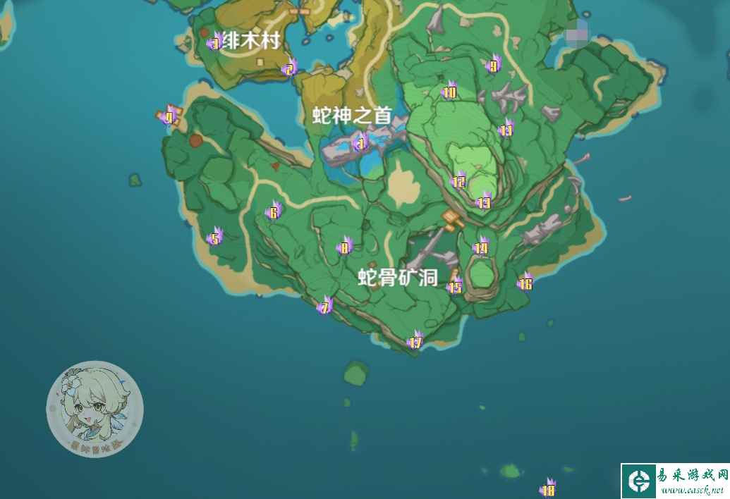 原神八酝岛雷神瞳获取方法