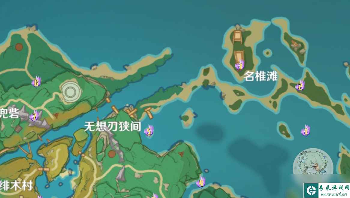 原神八酝岛雷神瞳获取方法