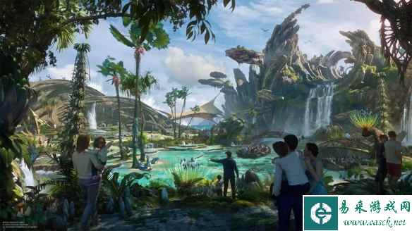 迪士尼乐园《阿凡达》园区概念设计图“水之道”曝光