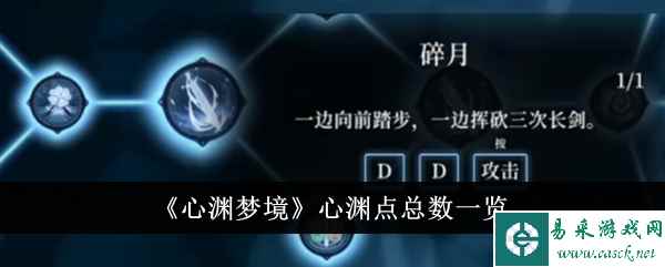 《心渊梦境》心渊点总数一览