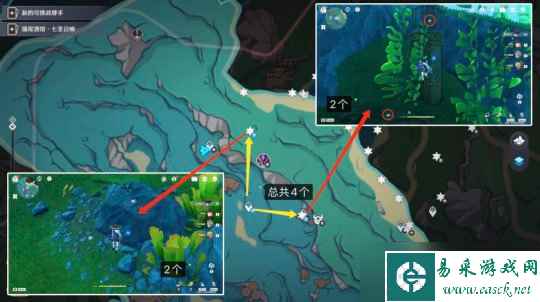 【原神】V4.5攻略 | 枫丹特产-幽光星星采集路线