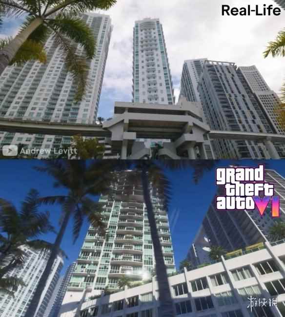 国外大神用现实场景还原《GTA6》预告：含原视频对比