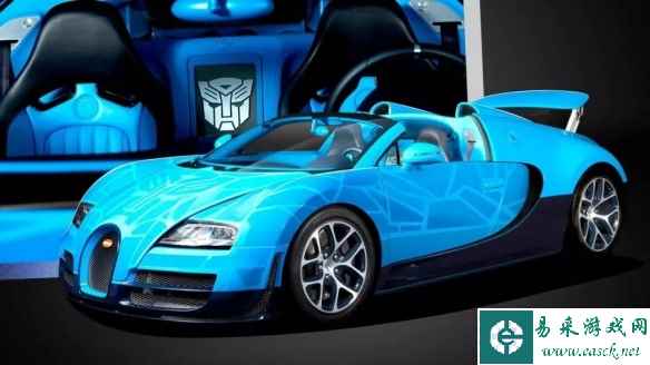 全球唯一：变形金刚版布加迪Veyron GS Vitesse跑车拍卖