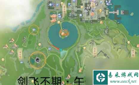 射雕剑飞不期午一位置介绍