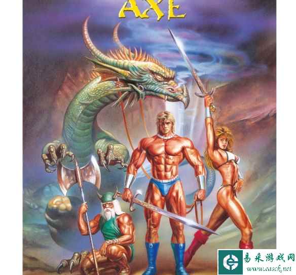 SEGA 经典动作游戏《战斧 Golden Axe》将推出改编动画