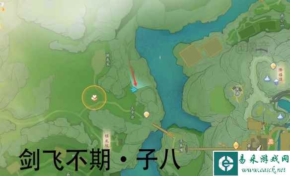 《射雕》剑飞不期子八位置攻略