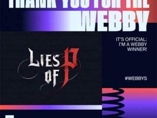 NEOWIZ的《匹诺曹的谎言》荣获Webby奖项三项大奖