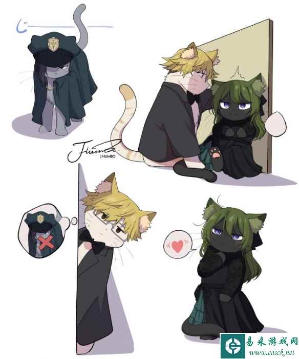 《葬送的芙莉莲》猫猫版 这也太可爱了吧！快来看！