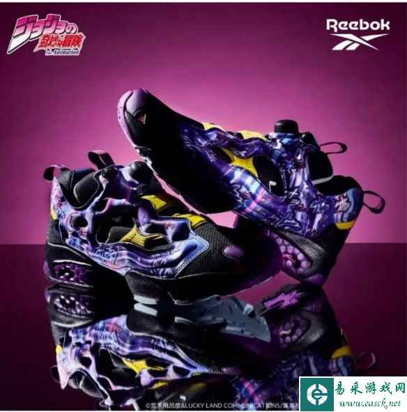 Reebok 与《JOJO 的奇妙冒险》合作 藉由鞋型打造联名