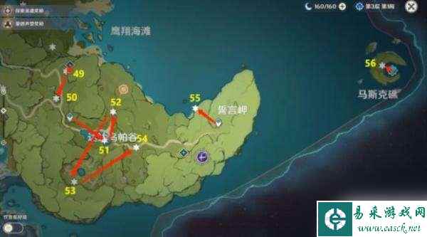 原神神原神神之瞳的位置 蒙德的神之瞳位置图文攻略