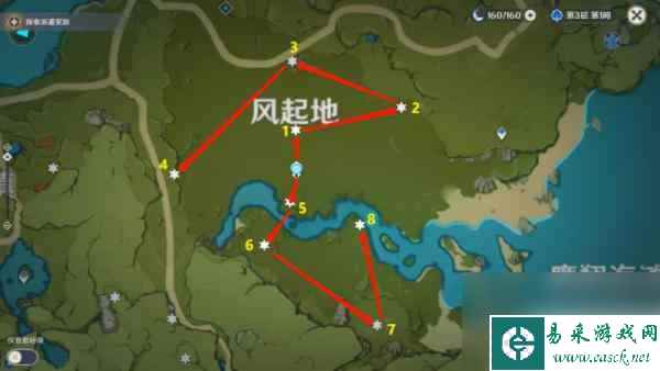 原神神原神神之瞳的位置 蒙德的神之瞳位置图文攻略