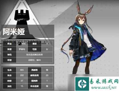 《明日方舟》五星干员阿米娅属性介绍