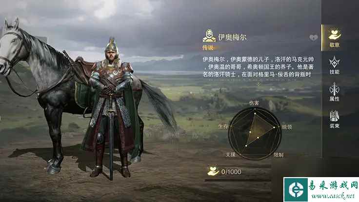 《指环王：纷争》人类指挥官伊奥梅尔技能介绍