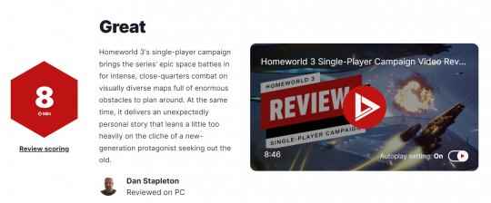 《家园3》IGN评测：单人战役和多人模式都8分