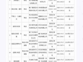 24年5月份国产网络游戏审批信息公布 《群星纪元》等