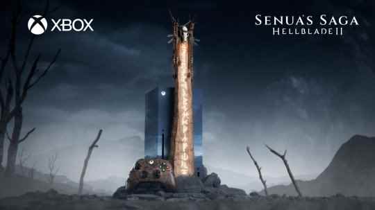 Xbox展示《地狱之刃2》定制Xbox Series X主机 只送不卖