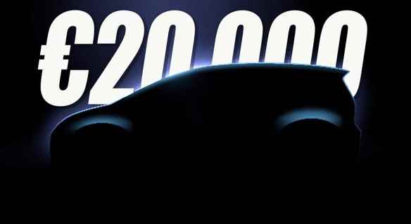 大众汽车宣布将在2027年发布2万欧元入门级电动轿车