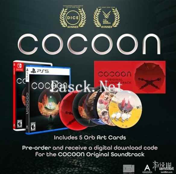 TGA获奖游戏《Cocoon》将在NS/PS5平台推出实体版！