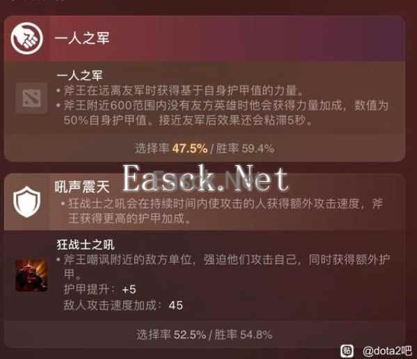 dota2斧王命石胜率及选择推荐攻略