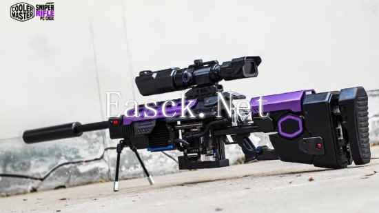 国外大神自制超帅机箱：PC变大狙 水冷当弹匣