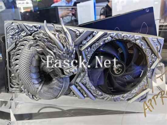 微星新显卡震撼登场!AI生成龙形外观 3D打印技术加持